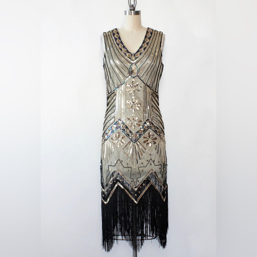 1940s Flapper Girl Dress Size XXL NWT